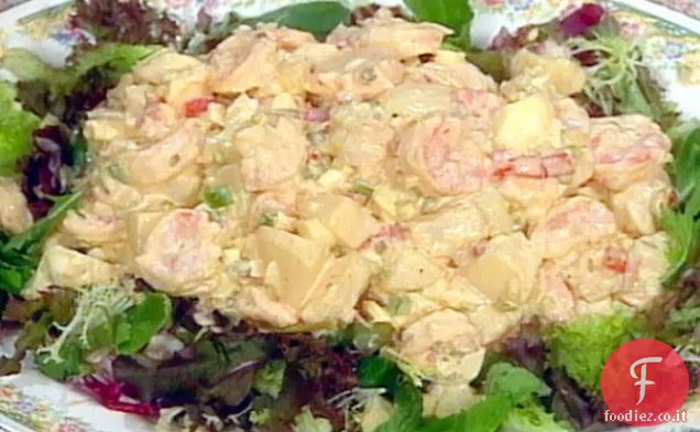 Insalata di gamberi e Tada di mamma