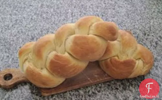 Pane facile Challah