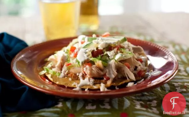 Tostadas di pollo