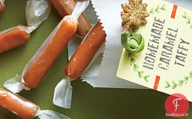 Taffy di caramello fatto in casa