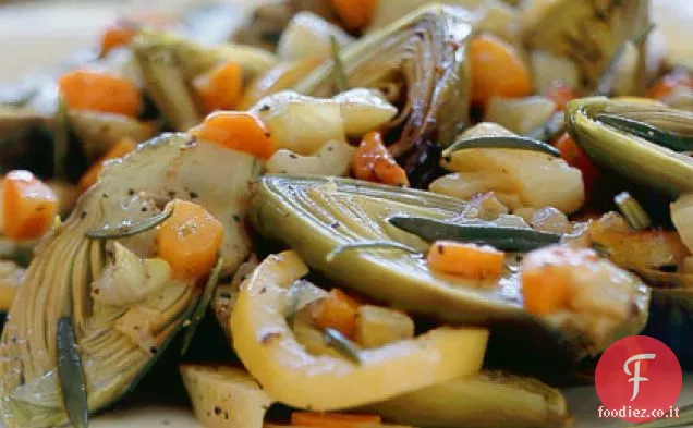 Olio di Oliva-Carciofi Brasati e Soffrito
