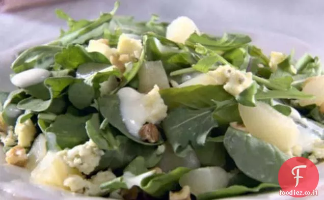 Insalata di pere con salsa di Gorgonzola