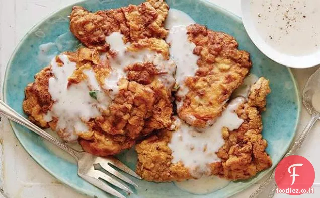 Bistecca di pollo fritto