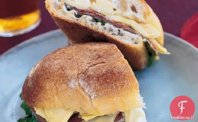 Carciofi e Prosciutto Panini