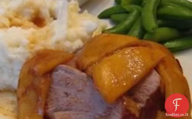 Filetto di maiale con mele