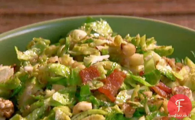 Cavoletti di Bruxelles con pancetta e noci