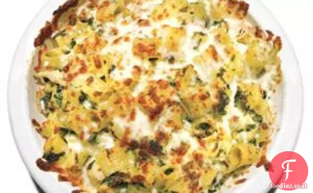 Pasta al Forno con Spinaci e Carciofi Ricetta