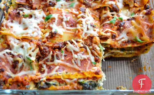 Lasagne di spinaci Carciofi