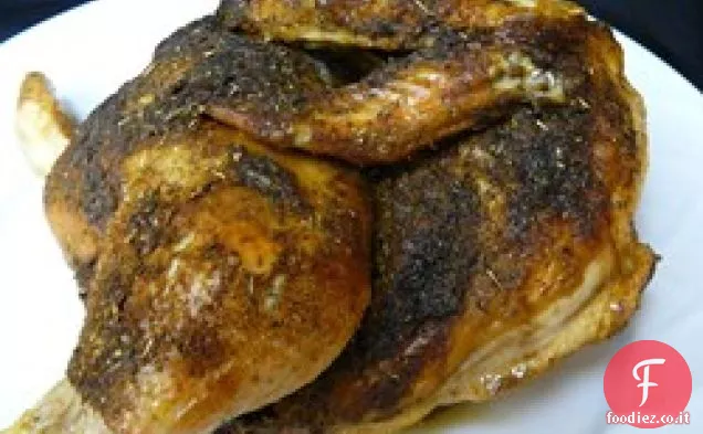 Super semplice forno barbecue di pollo