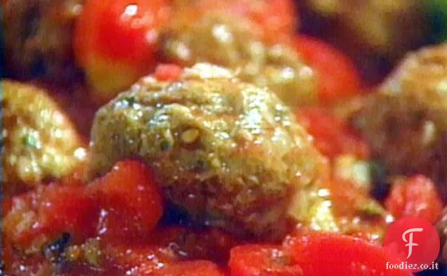 Polpette in salsa di pomodoro invernale
