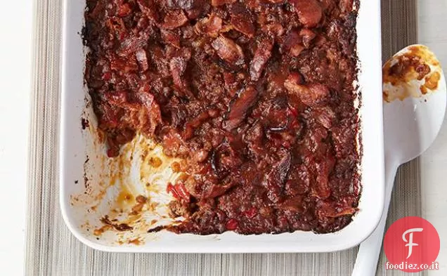 Casseruola di fagioli al forno