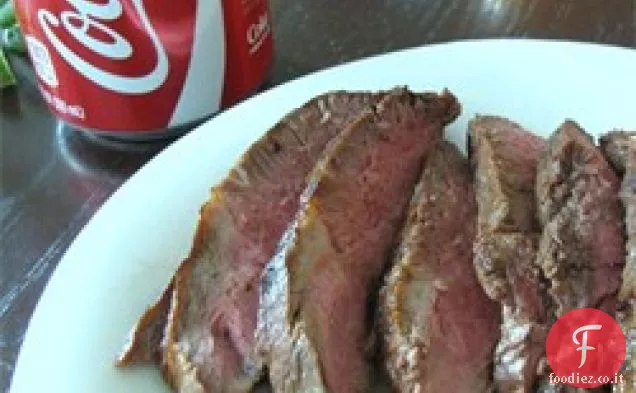 Bistecca di controfiletto marinato Cola