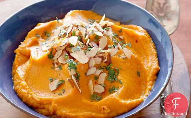 Purea di patate dolci al curry