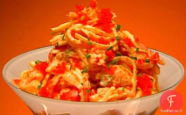 Insalata di pesce piccante