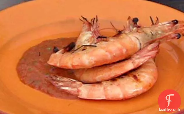Salsa cocktail di pomodoro alla griglia affumicata