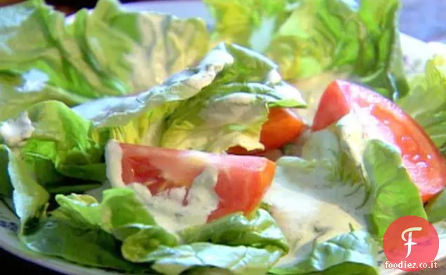 Insalata Bibb con Basilico Verde Dea Dressing