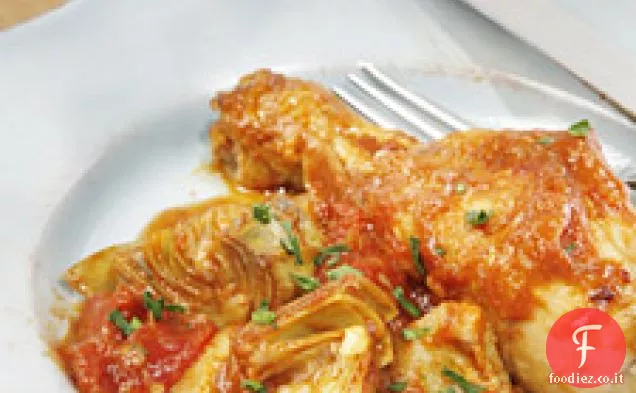 Pollo con Carciofi