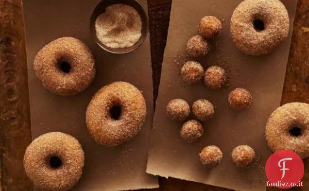 Ciambelle di zucchero e spezie