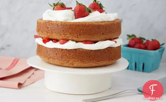 Torta di paese alla fragola