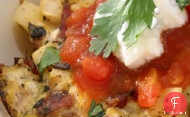 Casseruola per colazione americana