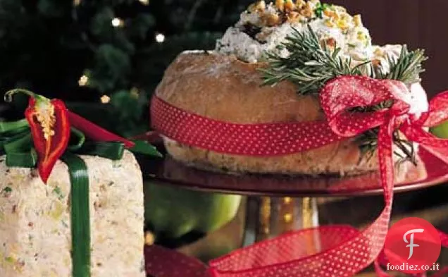 Confezione regalo di pollo-carciofo-Formaggio spalmabile