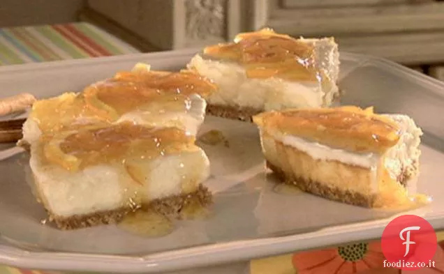 Cheesecake speziato all'arancia