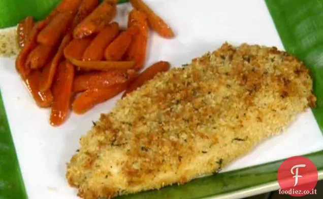 Pollo fritto al forno