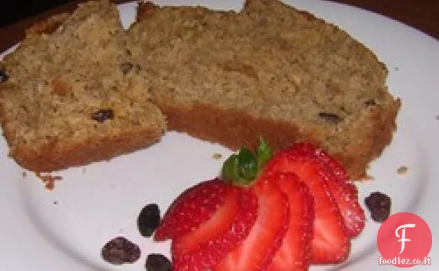 Pane di uva passa alla mela