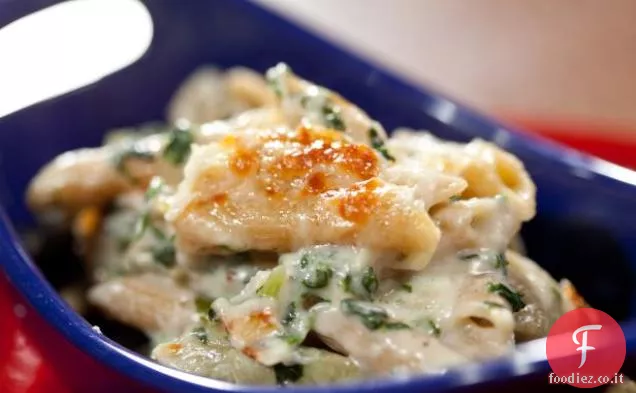 Spinaci e Carciofi Pasta Integrale al Forno