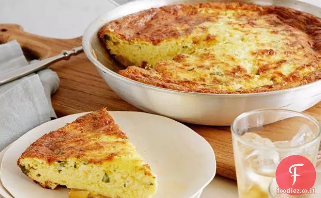 Frittata di patate al Basilico