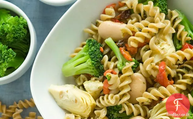 Pasta Integrale Con Pesto e Carciofi