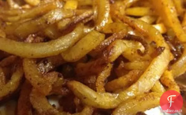 Patatine fritte piccanti al peperoncino