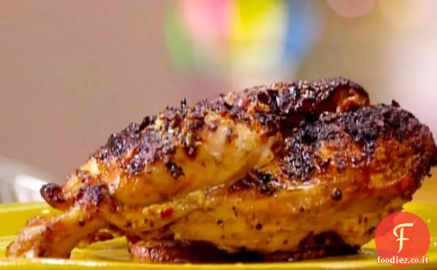 Pollo alla griglia con Dijon e Limone Meyer