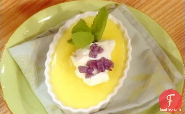 Il mio budino al limone preferito
