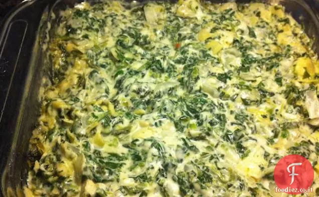Serie Superbowl-Salsa di Spinaci e Carciofi