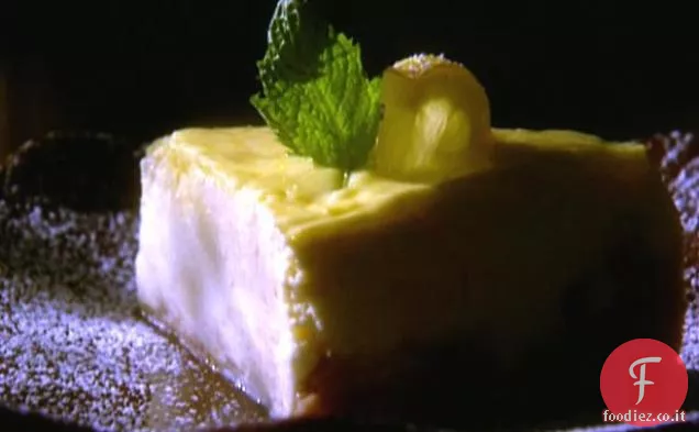 Cheesecake al limone quasi senza grassi di Joanne