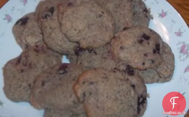 Biscotti alle mandorle ai mirtilli