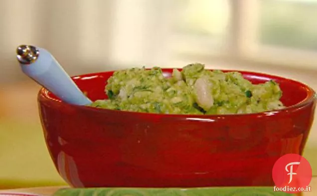 Chunky fagiolo bianco-Avocado Dip