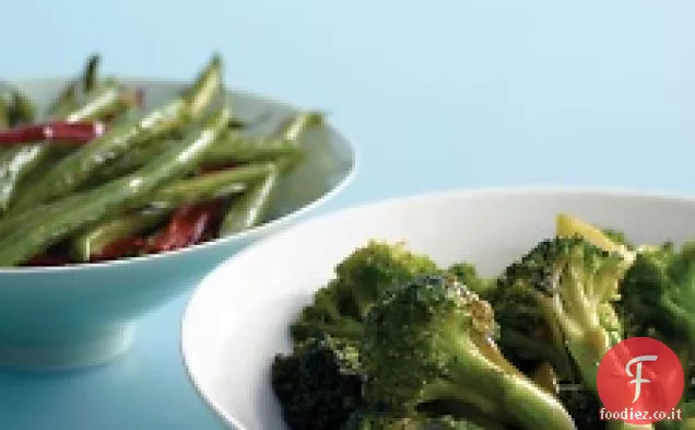 Broccoli con salsa di ostriche