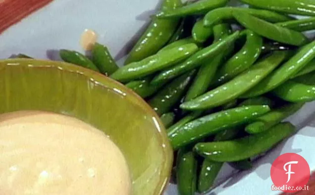 Zucchero scatta con Wasabi-Maionese tuffo