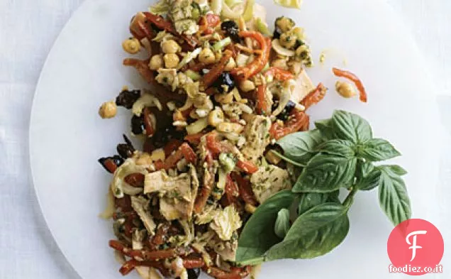 Insalata di Tonno e Ceci con Pesto