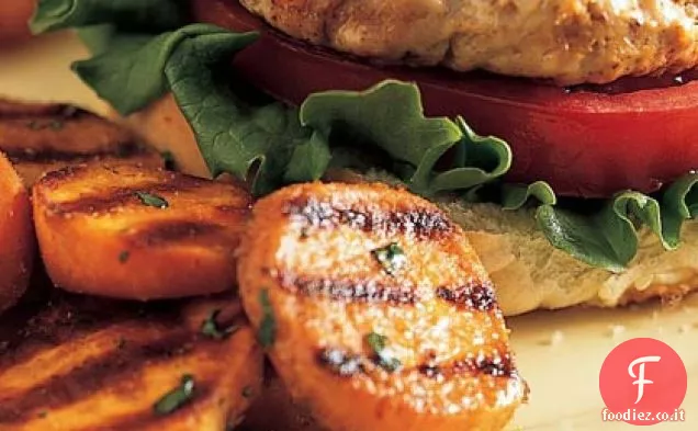 Patate dolci grigliate piccanti