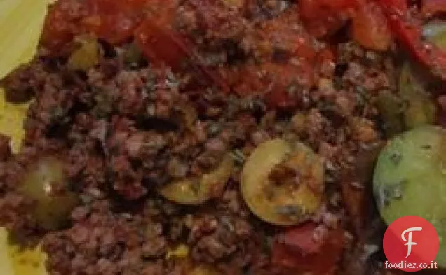 Picadillo (hashish di manzo cubano)