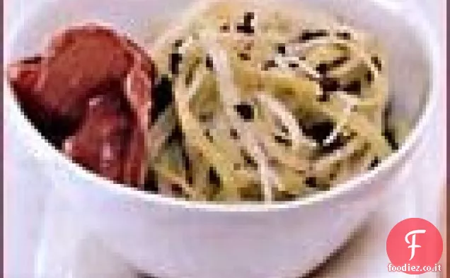 Broccoli di giada con noci pecan
