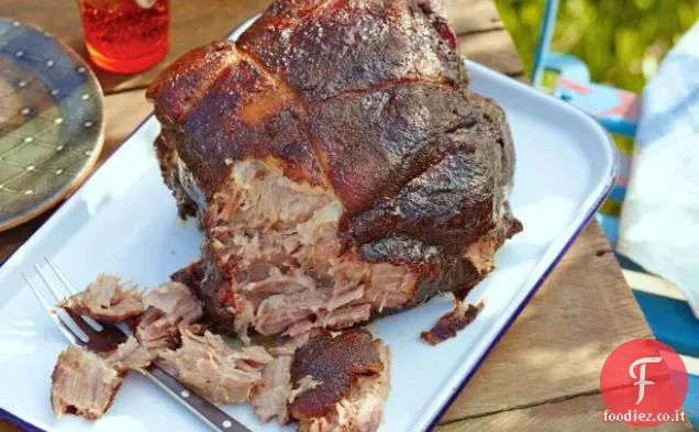 Mela iniettata carne di maiale affumicata