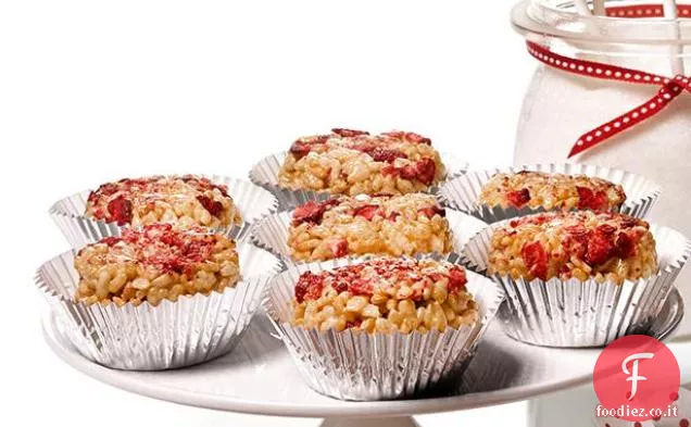 Dolcetti di cereali alla fragola