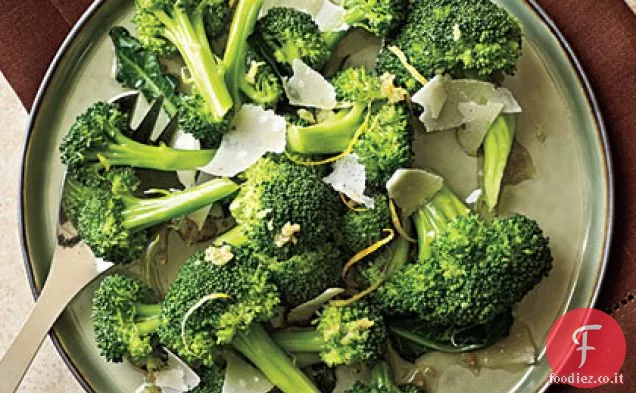 Broccoli al limone e Parmigiano