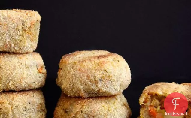 Pepite vegetariane di broccoli e patate