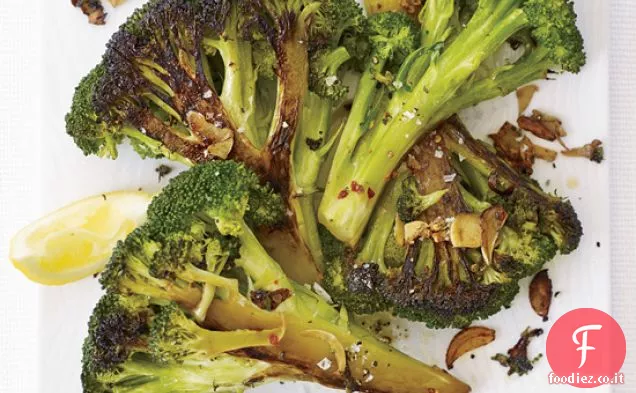 Broccoli caramellati con Aglio