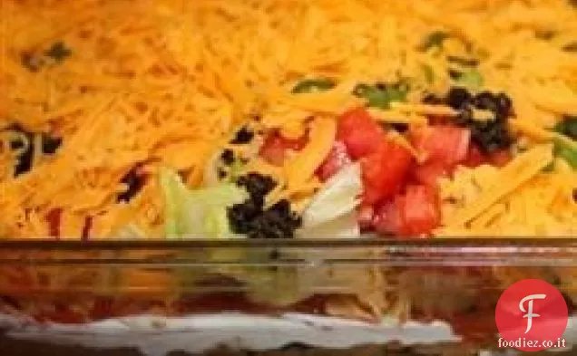 Più sano Sette strati Taco Dip